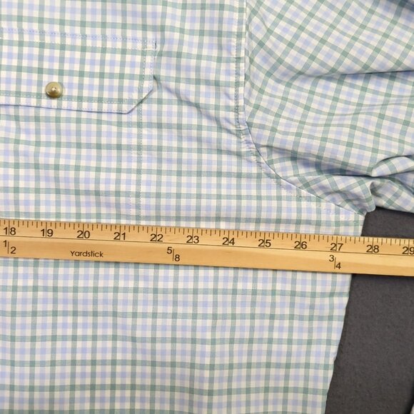 Poncho Shirt Men's XXL Multicolor Long Sleeve Button Up Magnetic Pockets - Picture 5 of 11